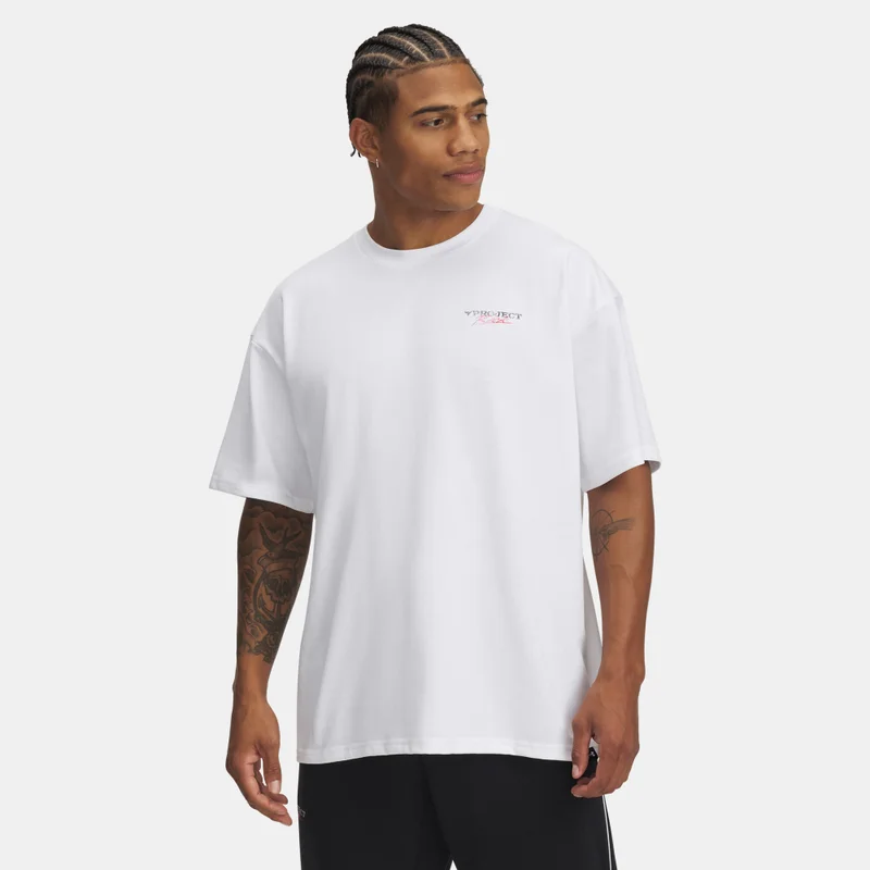 اندر ارمر تيشيرت بروجكت روك برسومات جرافيكية للرجال